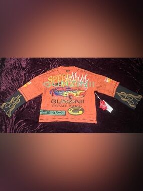 Gunzinii Crewneck - Speed 92 Long Sleeve - Orange